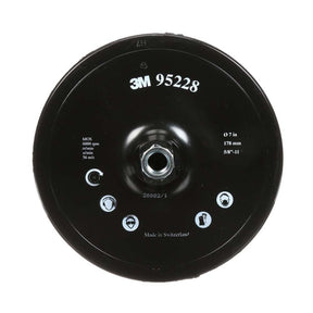 3M 28888 917CP Hook and Loop Disc Pad Holder , 7 in x 7/8 in Center Post 5/8-11 Internal (7100101200)