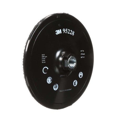 3M 28888 917CP Hook and Loop Disc Pad Holder , 7 in x 7/8 in Center Post 5/8-11 Internal (7100101200)  - (10Pack) - 2