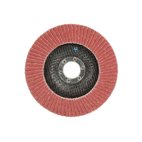 3M 969F Cubitron II T29 Flap Disc, 4-1/2 in x 7/8 in, 80+ Grit, Polyester Backing for Heavy Grinding and Weld Removal (7100104876) (10 Pack)
