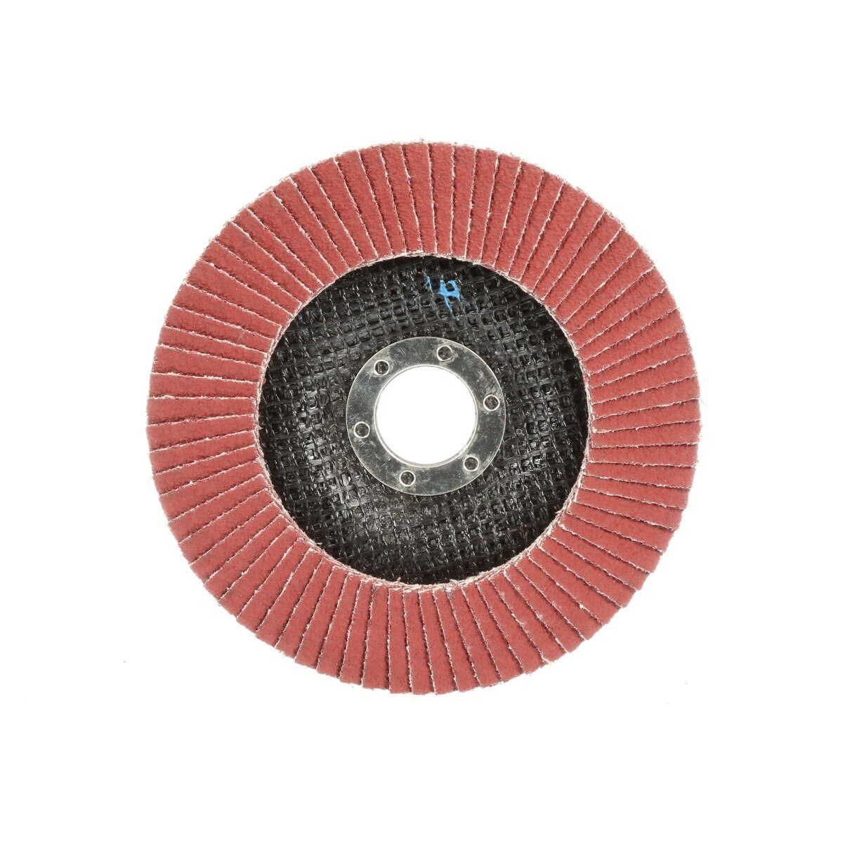 3M 969F Cubitron II Flap Disc 60+ T29 Maroon 4 in x 5/8 in Polyester Backing for Heavy Grinding Edge Deburring Weld Removal Beveling (7100104904) (10 Pack)