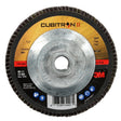 3M 969F Cubitron II Flap Disc, 40+, T27 Quick Change, Precision Shaped Ceramic, Maroon, 4-1/2 in x 5/8 in-11 (64403) (7100104919)  - (10Pack)