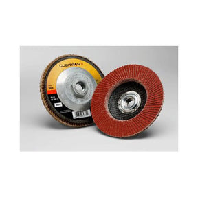 3M Cubitron II 4-1/2"x 5/8-11" Flap Disc, 60 Grit Quick Change (7100104926)