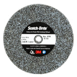 3M DP-UW Scotch-Brite Deburr & Finish PRO Unitized Wheel, 8C Coarse+, 3 in x 1/4 in x 1/4 in (7100105529) (40 Pack) - 2