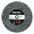 3M DP-UW Scotch-Brite Deburr & Finish PRO Unitized Wheel, 8C Coarse+, 3 in x 1/2 in x 1/4 in (7100105530) (20 Pack)