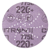 3M 775L Cubitron II Hookit Film Disc, 220+, Purple, 3 in, 300DS, 53-Hole (7100106716) (250 Pack)
