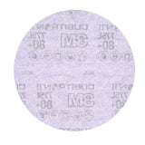 3M 775L Cubitron II Hookit Film Disc 80+ 3 mil Purple 3 in Die 300V (7100106742) (250 Pack) - 4