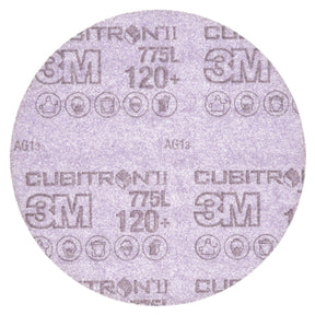 3M 775L Cubitron II Hookit Film Disc, 120+ 3MIL, 3 in x NH, Die 300V (7100106764)  - (5Pack)