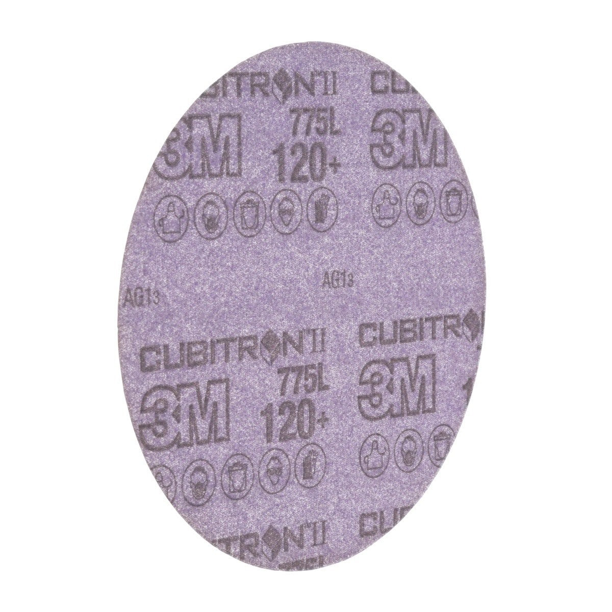 3M 775L Cubitron II Hookit Film Disc, 120+ 3MIL, 3 in x NH, Die 300V (7100106764)  - (5Pack) - 2