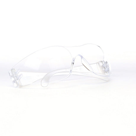 3M 62099 Virtua Safety Glasses Clear Hard Coat Lens Clear Frame Anti-Scratch Wraparound Lightweight (7100109223) (1 Pair)  - (20Pack) - 2
