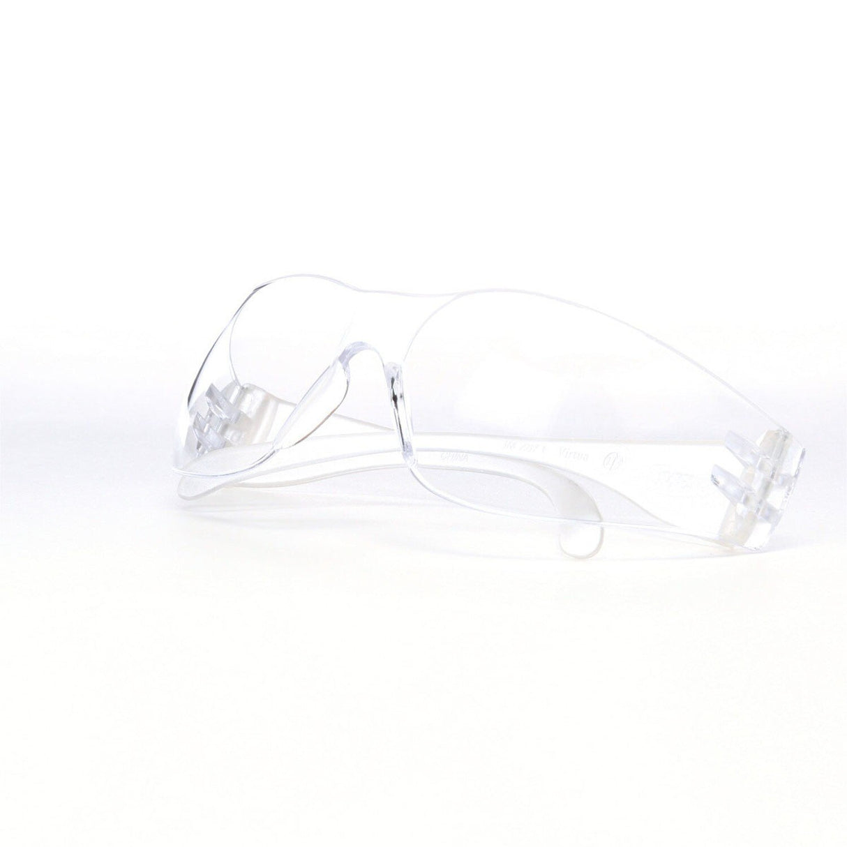 3M 62099 Virtua Safety Glasses Clear Hard Coat Lens Clear Frame Anti-Scratch Wraparound Lightweight (7100109223) (1 Pair)  - (20Pack) - 3