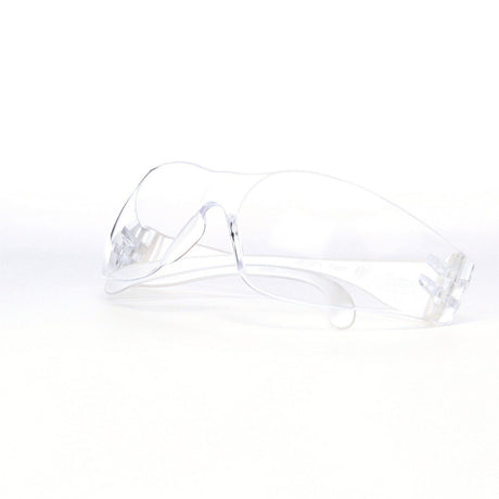 3M 62099 Virtua Safety Glasses Clear Hard Coat Lens Clear Frame Anti-Scratch Wraparound Lightweight (7100109223) (1 Pair)  - (20Pack) - 3