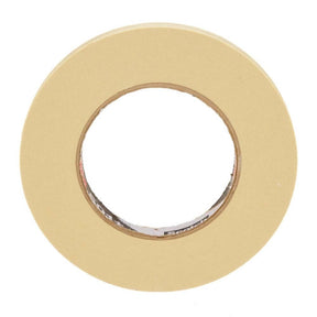 3M 501+ Specialty High Temperature Masking Tape , Tan, 12 mm x 55 m, 7.3 mil (7100109550) (72 Pack)