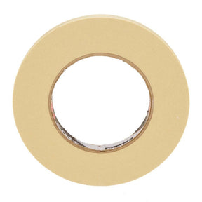 3M 501+ Specialty High Temperature Masking Tape , Tan, 12 mm x 55 m, 7.3 mil (7100109550) (72 Pack)