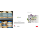 3M 501+ Specialty High Temperature Masking Tape , Tan, 12 mm x 55 m, 7.3 mil (7100109550) (72 Pack) - 10