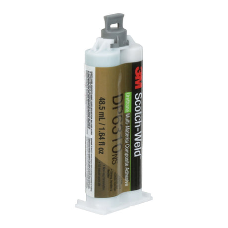 3M DP6310NS Multi-Material Composite Urethane Adhesive, Green, 48.5 mL Duo-Pak (7100109829)  - (12Pack) - 3