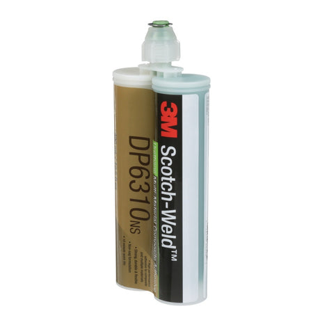 3M DP6310NS Scotch-Weld Multi-Material Composite Urethane Adhesive, Green, 400 mL Duo-Pak (7100109830)  - (6Pack) - 2