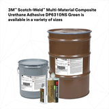 3M DP6310NS Scotch-Weld Multi-Material Composite Urethane Adhesive, Green, 400 mL Duo-Pak (7100109830)  - (6Pack) - 8