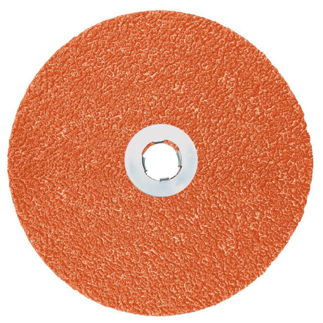 3M Fibre Disc 787C TN Precision Shaped Ceramic 36+ Orange 7 in x 7/8 in for Stainless Steel and High Nickel Alloys (87257) (7100109878)  - (1000Pack)