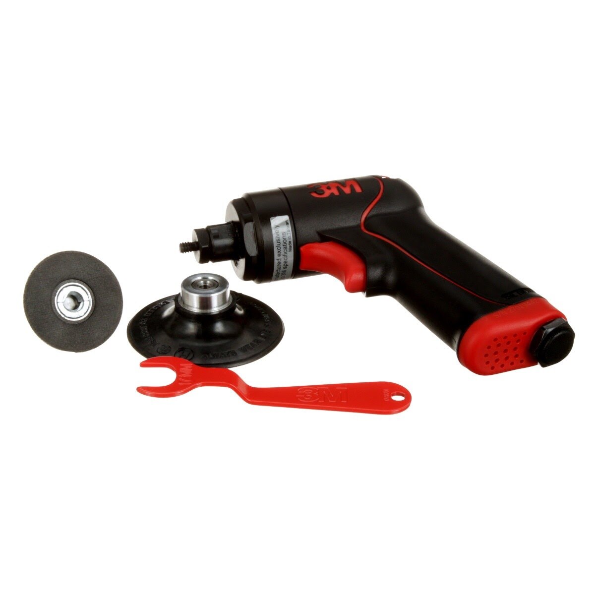 3M 33577 Pistol Grip Disc Sanders for Body Repair, 50 mm and 75 mm, 18,000 Max RPM (7100110951) - 2