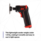 3M 33577 Pistol Grip Disc Sanders for Body Repair, 50 mm and 75 mm, 18,000 Max RPM (7100110951) - 10