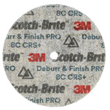 3M DP-UW Scotch-Brite Deburr & Finish PRO Unitized Wheel, 8C Coarse+, 2 in x 1/8 in x 1/4 in (7100110967) (60 Pack) - 2