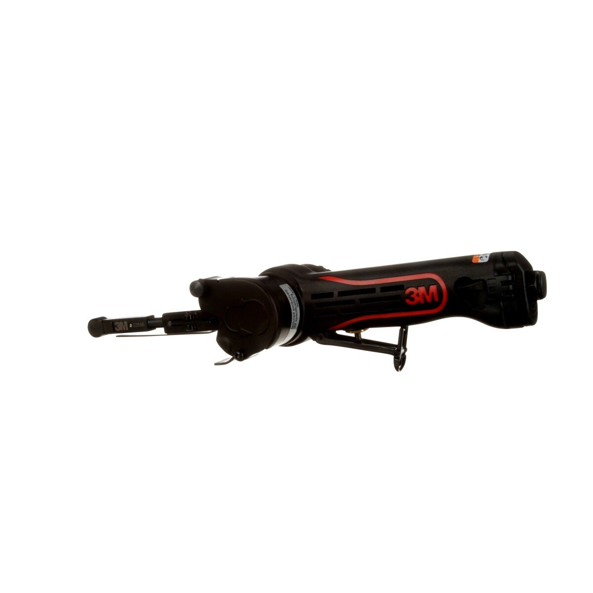 3M 33573 Mini File Belt Sander for Body Repair, Pneumatic, 13 in, 0.65 HP, 17000 rpm (7100110995) - 3