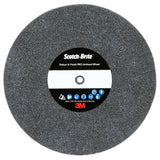 3M DP-UW Scotch-Brite Deburr & Finish PRO Unitized Wheel, 8C Coarse+, 6 in x 1 in x 1 in (7100111228) (2 Pack)