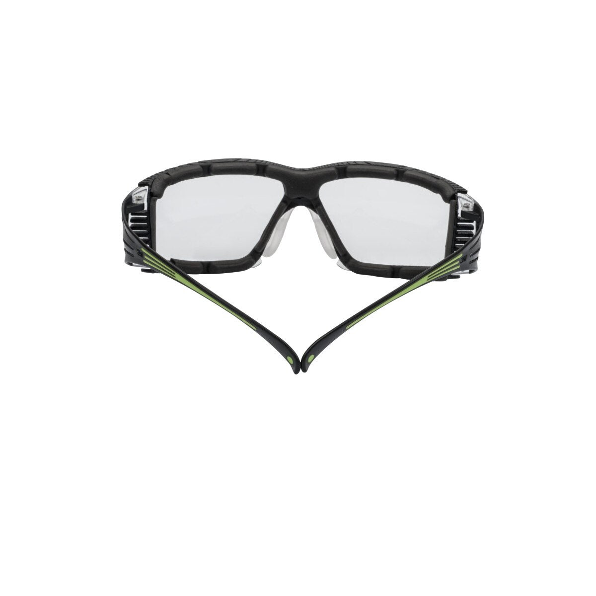 3M SF410AS-FM SecureFit Safety Glasses, Indoor/Outdoor Mirror Anti-Scratch Lens, Green/Black Frame, Removable Foam Gasket, ANSI Z87 UV Protection (7100112223)  - (20Pack) - 4