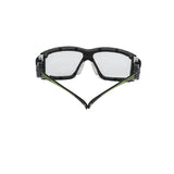 3M SF410AS-FM SecureFit Safety Glasses, Indoor/Outdoor Mirror Anti-Scratch Lens, Green/Black Frame, Removable Foam Gasket, ANSI Z87 UV Protection (7100112223)  - (20Pack) - 4