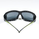3M SecureFit Safety Glasses, Z87 Plus Anti-Fog Anti-Scratch Gray Lens, Green Black Frame, Removable Foam Gasket, Polycarbonate, UV Protection (SF402AF-FM) (7100112244)  - (20Pack) - 8