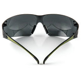 3M SF402AF SecureFit 400 Series Safety Glasses, Anti Fog Anti Scratch, Gray Lens, Black Green Frame (7100112433)  - (20Pack) - 10