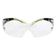 3M SF401AF SecureFit Safety Glasses, 400 Series, Clear Lens, Anti-Fog Anti-Scratch, Green/Black Frame, Polycarbonate, ANSI Z87, UV Protection (7100112435) (20 Pack)