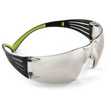 3M SF410AS SecureFit Anti-Scratch Indoor/Outdoor Mirror Lens Safety Glasses, Green/Black Frame, ANSI Z87 (SF410AS) (7100112436) (Case of 20)  - (20Pack) - 2
