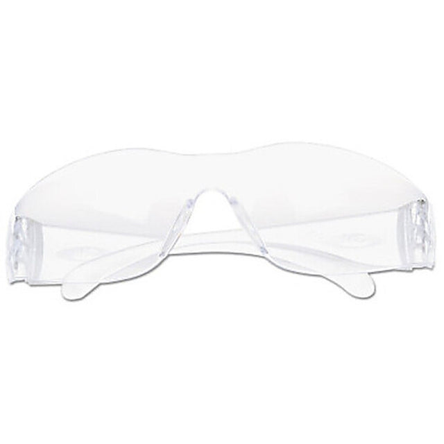 3M 7100114652 Virtua Safety Glasses Clear Lens Clear Frame Uncoated ANSI Z87 (100 Pack)