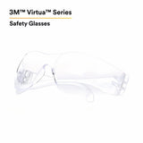 3M 11228-00000-100 11228 Virtua Safety Glasses, Clear Lens, Clear Frame, Uncoated, ANSI Z87, Unisex (7100114652) (10000 Pack) - 5