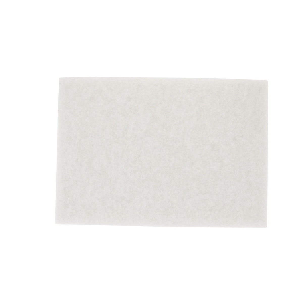 3M 4100 White Super Polish Floor Pad, 12 in x 18 in, White, Fine, Non-woven Polyester, Buffing Cleaning Polishing, Spray Cleaning or Dry Buffing Soft Finishes (7100119072) (20 Pack)