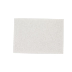 3M 4100 White Super Polish Floor Pad, 12 in x 18 in, White, Fine, Non-woven Polyester, Buffing Cleaning Polishing, Spray Cleaning or Dry Buffing Soft Finishes (7100119072) (20 Pack)