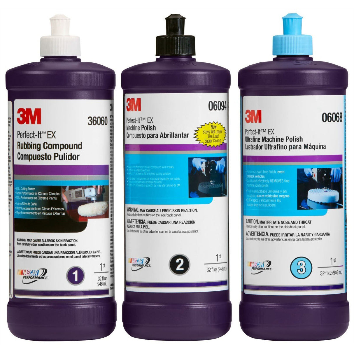 3M Perfect-It Hookit Paint Finishing Pad Kit, Single Sided, 4 in (30045) (7100119297) (4 Pieces)  - (6Pack) - 2