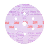 3M 260L 30370 Hookit Purple Finishing Film Abrasive Disc, Aluminum Oxide P800, 3 in (7100122788) (200 Pack) - 2