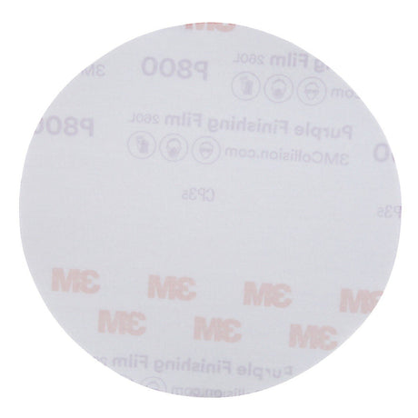 3M 260L 30670 Hookit Purple Finishing Film Abrasive Disc, P800, 6 in (7100122792) (200 Pack) - 4