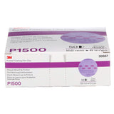 3M 260L 30667 Hookit Purple Finishing Film Abrasive Disc, P1500, Purple, 6 in (7100122795) (50 Pack) - 5
