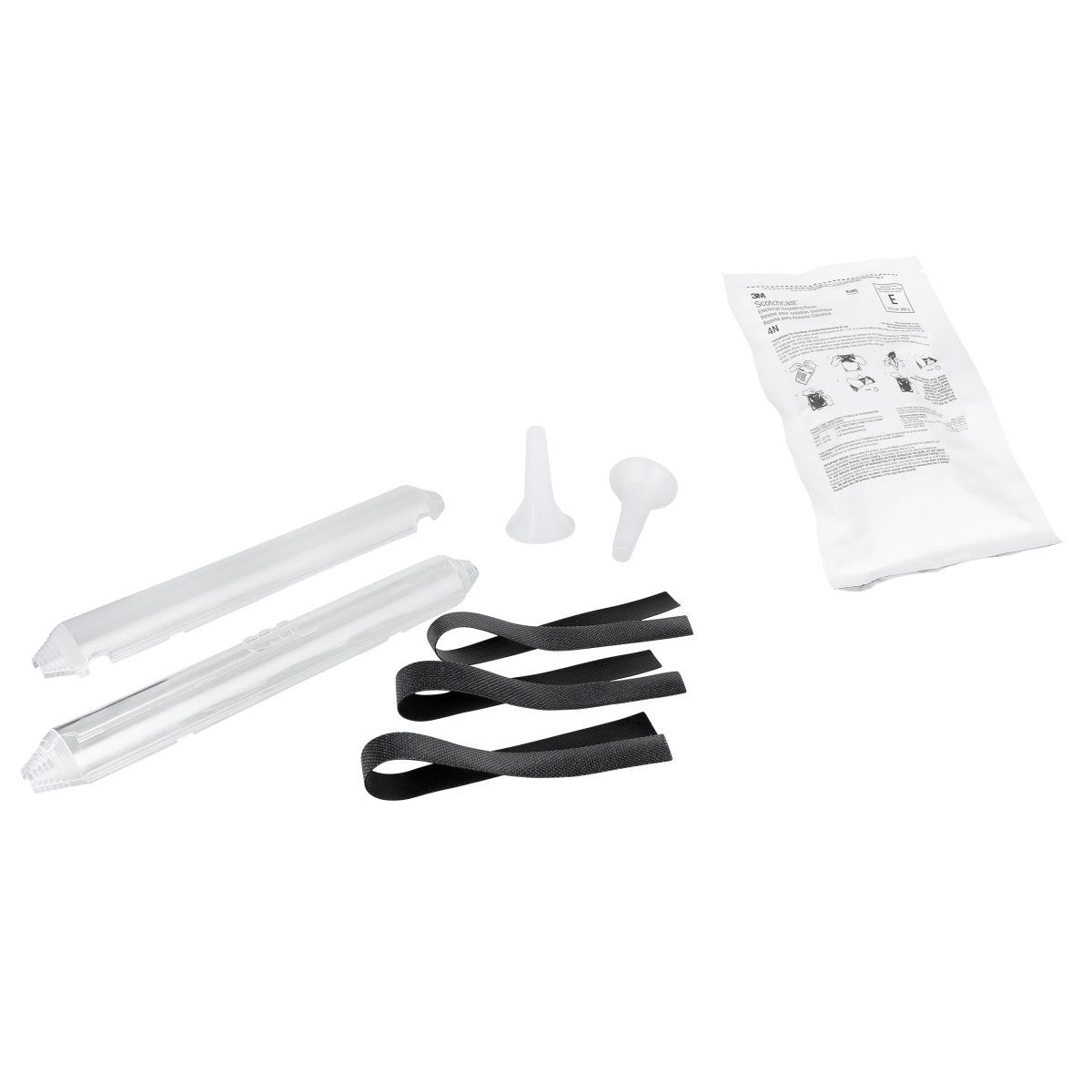 3M Scotchcast Inline Resin Power Cable Splice Kit, 2-3/0 AWG, Black (82-A2N) (7100123110)  - (10Pack) - 2