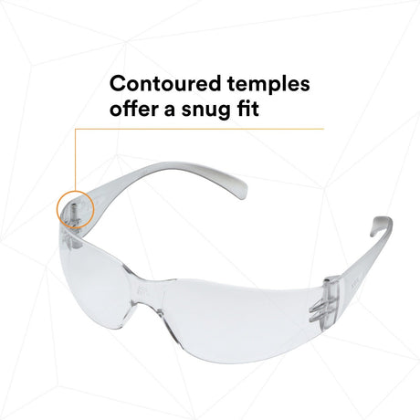 3M 11328-00000-20 11328 Virtua Protective Eyewear I/O Hard Coat Lens, Clear Temple (7100123356)  - (20Pack) - 6