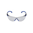 3M S1107SGAF Solus 1000 Series Safety Glasses Scotchgard Anti-Fog Indoor/Outdoor Grey Lens Blue/Black Frame (S1107SGAF) (7100131794)  - (20Pack)
