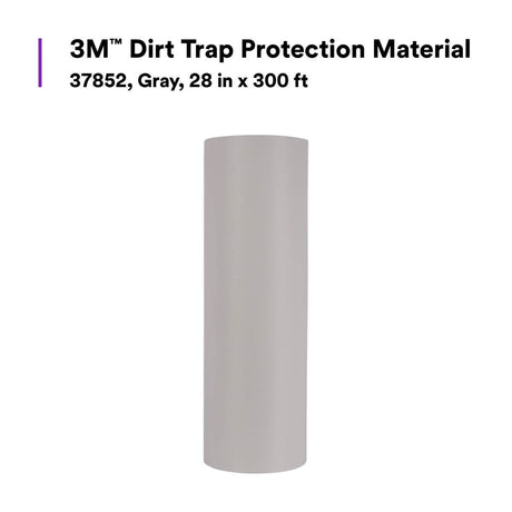 3M 37852 Dirt Trap Protection Material, Nonwoven Overspray Protection Gray 28 in x 300 ft (7100132343) - 2