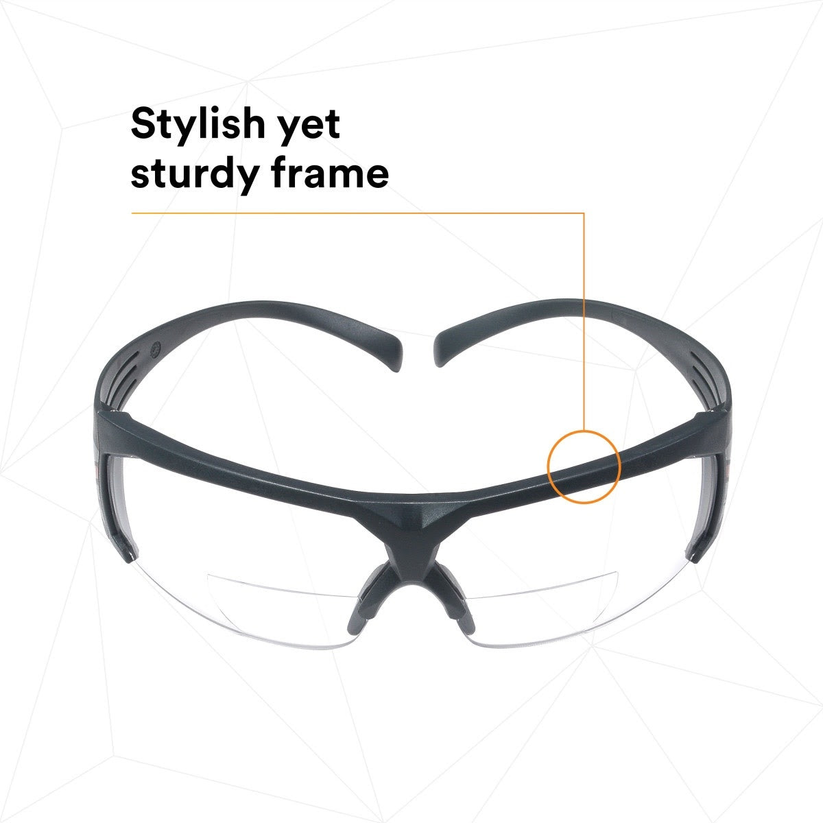 3M SF620SGAF SecureFit, Clear Scotchgard Anti-fog Lens +2.0 Diopter (7100132359)  - (20 Pack) - 5