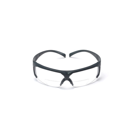 3M SF625SGAF SecureFit Safety Glasses, Clear Scotchgard Anti Fog Anti Scratch Lens, +2.5 Diopter, Gray Temples (7100132360)  - (20Pack)