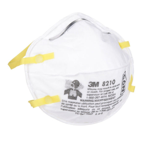3M 46457 8210 Particulate Respirator N95 Cup Style Disposable, Standard Size (7100132742) (160 Pack) - 2