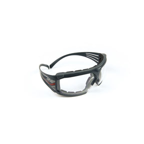 3M SF601SGAF-FM SecureFit Safety Glasses, Clear Scotchgard Anti-Fog Lens, Black Frame (7100133322)  - (20Pack)