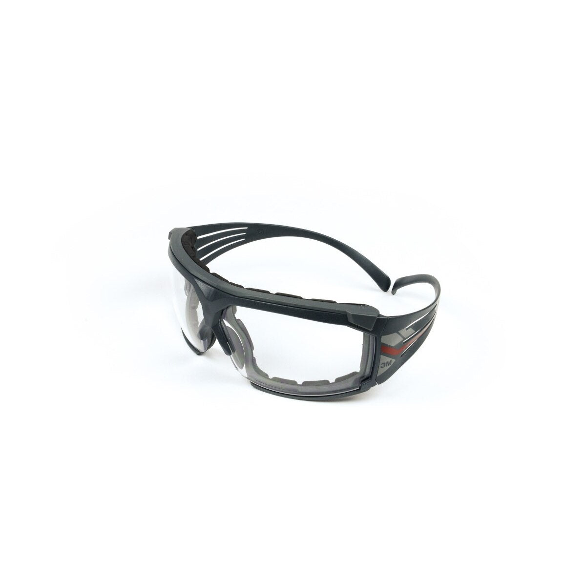 3M SF601SGAF-FM SecureFit Safety Glasses, Clear Scotchgard Anti-Fog Lens, Black Frame (7100133322)  - (20Pack) - 2